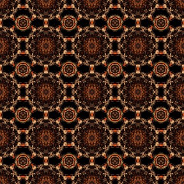 Vektör çizimi. Damask Çiçeksiz desen.