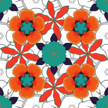 Vektör kırmızı, mavi ve kahverengi desen, karışık çizgiler ve ızgaralar, eğri metal, folyo arka plan ve 3 boyutlu görsel efektler.