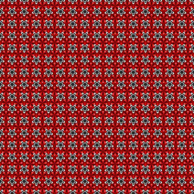 Klasik kırmızı, pembe ve gri dikişsiz desen, soyut brokar kumaş deseni, kumaş, baskı veya ambalaj kağıdı için karışık stilize elementler..