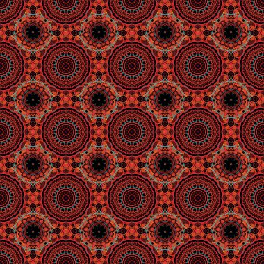 Kusursuz kumaş deseni, klasik duvar kağıdı, arka plan. Süslü sınır. Vektörsüz desen.