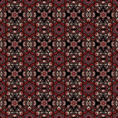 Vektör çizimi. Kusursuz damaske deseni. Victoria dönemi desenli klasik süslemeli arkaplan.