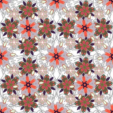 Mavi, kahverengi ve bej eğimli vektör geometrik kusursuz desen. Geometrik arkaplan. Tasarım, duvar kağıdı veya tekstil için kusursuz çizimler.