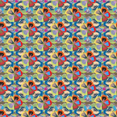 Dekorasyon ve tasarım için güzel bir vektör deseni. Kozmos çiçeklerinin zarif deseni. Gri, sarı ve mavi renklerde kozmos çiçekleriyle suluboya kusursuz desen. Eski tarz moda yazdırma.