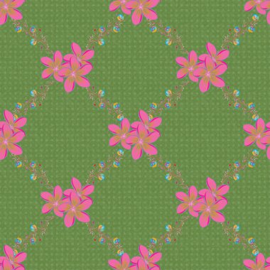 Mavi ve pembe renkli güzel suluboya çiçekler, parlak resimler çiçek deseninden esinlenilmiş. Vektörsüz arkaplan.