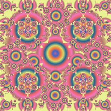 Barok süsü. Barok damaske klasik sarı, mavi ve pembe vektör pürüzsüz desen arka plan. Antik ortaçağ barok özeti ve süslemeleri olan duvar kâğıdı. Barok biçiminde Damask deseni.