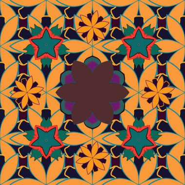 Gri, kahverengi ve turuncu renkli suluboya desenler. Raster romantik arka plan web sayfaları, düğün davetiyeleri, tekstil, duvar kağıdı.