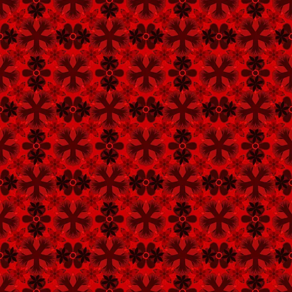 Textura Encaje Papel Corte Vectorial Tul Negro Rojo Patrón Sin — Archivo Imágenes Vectoriales