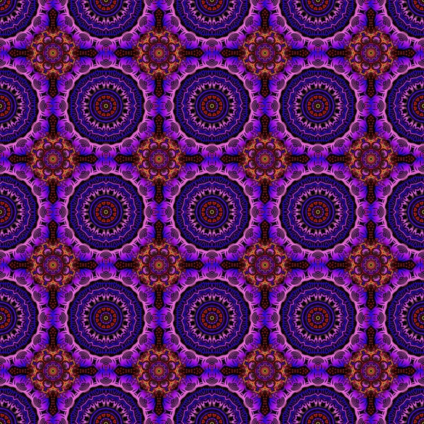Patrón Fondo Floral Sin Costuras Damasco Colores Violeta Rojo Púrpura — Archivo Imágenes Vectoriales