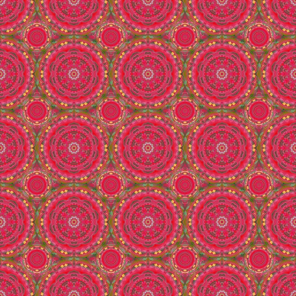 Patrón Multicolor Sin Costura Boceto Con Adorno Multicolor Sobre Fondo — Vector de stock