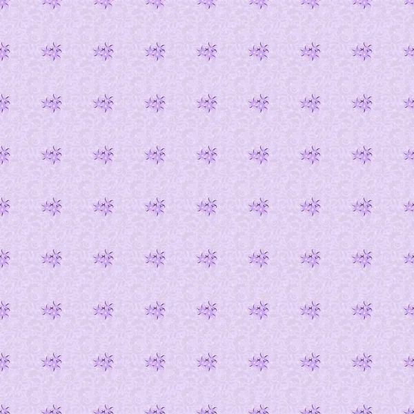 Estampado Moda Con Flores Plumería Tonos Violeta Negro Hermoso Patrón — Archivo Imágenes Vectoriales