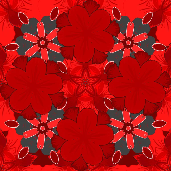 Motif Sans Couture Rayures Paillettes Brunes Rouges Roses Chevron Zigzag — Image vectorielle