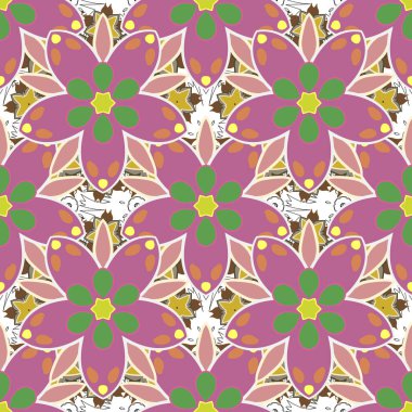 Pembe, morumsu ve sarı renkli güzel suluboya çiçekler. Parlak boya çiçek deseninden esinlenmiştir. Vektörsüz arkaplan.