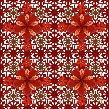 Tekstil ya da kitap kapakları, duvar kağıtları, baskı, hediye paketi ve yapıştırma kitabı için çiçeksiz arka plan. Küçük çaplı çiçeklerdeki basit şirin desenler. Sefil şık Millefleur 'lar..