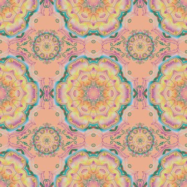 Vektörsüz geometrik desenler. Retro dijital kağıt. Eski dokular. Kartlar, davetiyeler, mavi, sarı ve bej renkli web tasarımı için dekoratif arkaplan.