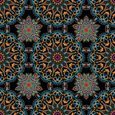 El çizimi çizimi. Doğulu tarzı. Kumaş, duvar kağıdı, arkaplan, davetiye, ambalaj ve kitap kapakları için tasarım. Damask pürüzsüz desen. Vektör klasik karalama süsü.