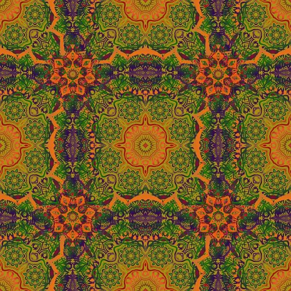 Découpe Vectorielle Papier Texture Dentelle Tulle Vert Brun Orange Motif — Image vectorielle