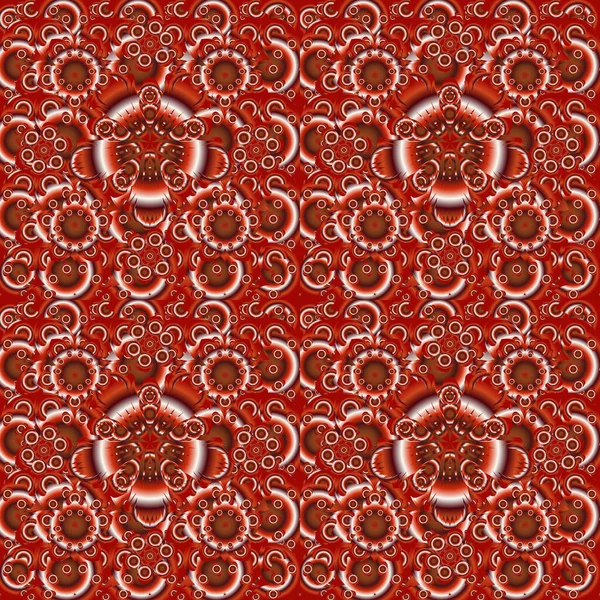 Diseño Vectorial Con Elementos Naranja Rosa Rojo Para Felicitación Tarjetas — Archivo Imágenes Vectoriales