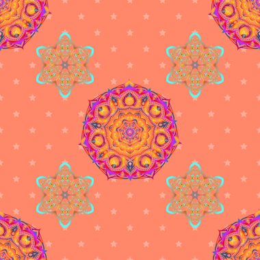 Basit bir tasarım ile duyuru kartı. Klasik dantel damaske desenli kusursuz örnek davet. Laconic düğün kartı turuncu, pembe ve sarı süslemeli..