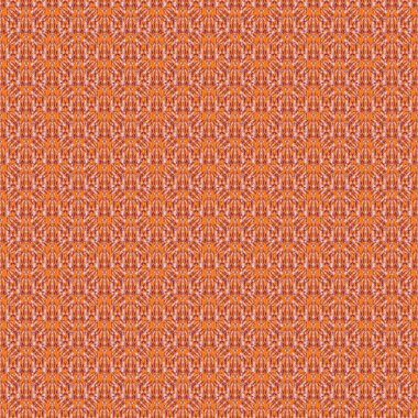 Bej, pembe ve turuncu renklerde kusursuz desen. Karmaşık süslemeli vektör çizimi.