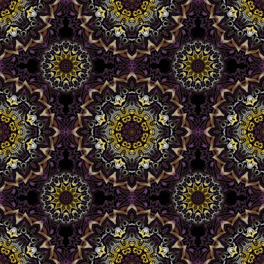 İple bağlanmış balık ağı deseni. Vektör Duvar Kağıdı.