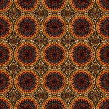 Vektör tarzı süs. Damask çiçeksiz desen. Siyah arkaplandaki soyut çiçekler. Kraliyet duvar kağıdı.