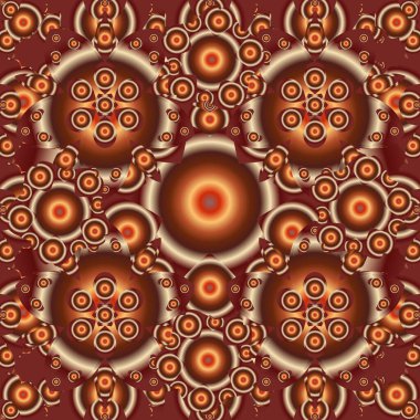 Vektörsüz geometrik desenler. Retro dijital kağıt. Kartlar için dekoratif arka plan, davetiyeler, kahverengi, kırmızı ve turuncu renkte web tasarımı. Eski dokular.