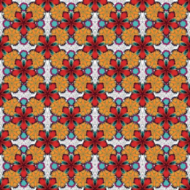 Özgürlük tarzı. Tekstil, kumaş, örtü ve imalat için çiçeksiz vektör arkaplan. Millefleur 'lar. Küçük çaplı çiçeklerde zarif, yumuşak, pürüzsüz bir desen..