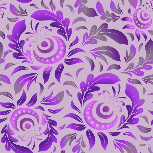 Padrão Sem Emenda Vetorial Abstrato Cores Violetas Roxas Para Modelo — Vetor de Stock
