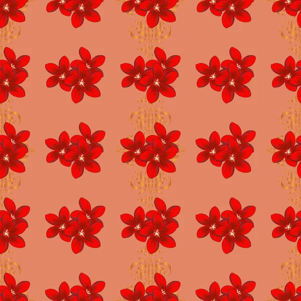 Shabby Chic Millefleurs Floral Nahtlosen Hintergrund Für Textilien Oder Bucheinbände — Stockvektor