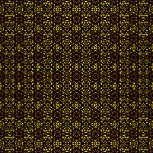 シームレスなダマスクパターン ベクトルイラスト グレーの色でビクトリア朝のパターンとヴィンテージ装飾の背景 — ストックベクタ