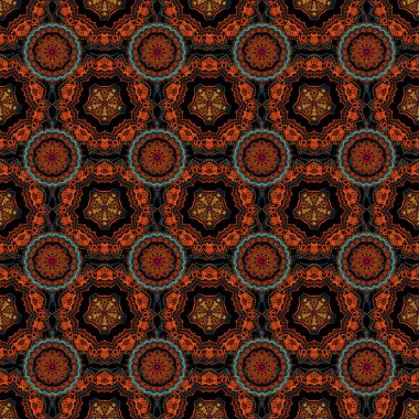 Zarif vektör damaske duvar kağıdı. Eski, dikişsiz desen. Kusursuz arkaplan.