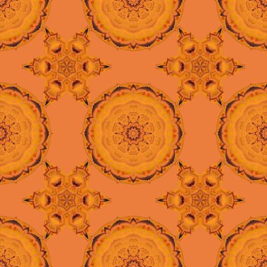 Yeni yıl kar tanesi. Güzel, soyut, dikişsiz kar taneleri vektör tasarımı. Düz kar karalama ikonları, kar taneleri kırmızı, turuncu ve kahverengi renkli siluetler Noel afişi, kartlar.