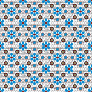 Kızlar ve kadınlar için tişört grafikleri. Vektör çizimi. Tropikal bir tişörtte güzel bir iz var. Kahverengi, gri ve mavi renklerde pürüzsüz desen.