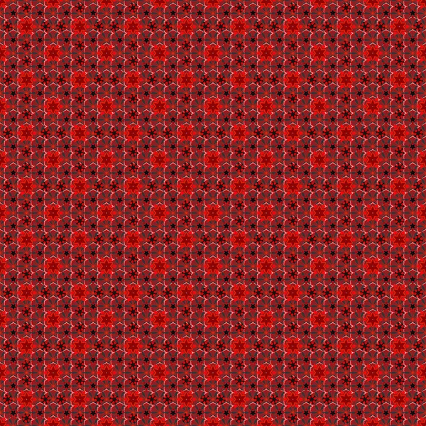 Vektorová Ilustrace Elegantní Vánoční Plakát Šablony Červenými Černými Prvky Bezproblémový — Stockový vektor