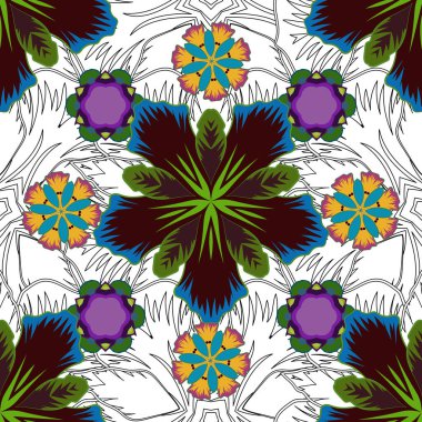 Zarif kırmızı, mavi ve yeşil vektör kalıbı. Çerçeve, kurdele, bayrak ve mandalalar için metal elementler. Gerçekçi, soyut, kusursuz desen. Vektör eğimsiz dokusu.