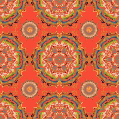 Güzel soyut tasarım. Kar yağan stok vektör çizimi. Kar taneleri, kahverengi, turuncu ve bej rengi kar yağışı.