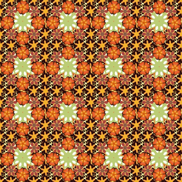 Raster Indian Floral Paisley Patten Peut Être Utilisé Pour Les — Image vectorielle