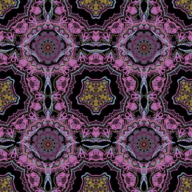 Ikat damaske desensiz arkaplan fayansı.