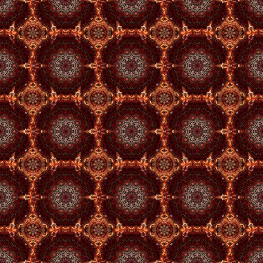 Vektör kesme kağıt dantel dokusu, siyah arkaplan üzerinde çok renkli tül, girintisiz desen.