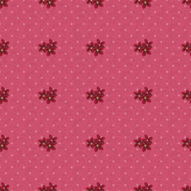 Kumaş, tekstil ve ambalaj kağıtları için dekoratif süs. Bej, pembe ve kırmızı renklerde çiçek duvar kâğıdı. Plumeria çiçekli vektör çizgili, pürüzsüz desen. Geleneksel dikişsiz şal deseni.
