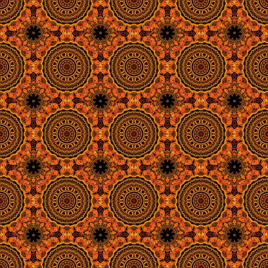 Kusursuz bir geçmişi var. Zarif vektör damaske duvar kağıdı. Vintage dikişsiz desen.