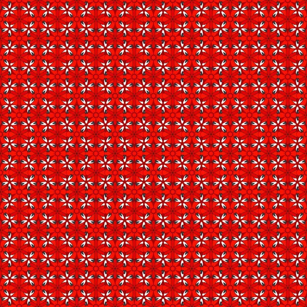 Vektorové Třpytky Utvářely Hladký Vzor Hnědými Růžovými Červenými Prvky Stylizovaná — Stockový vektor