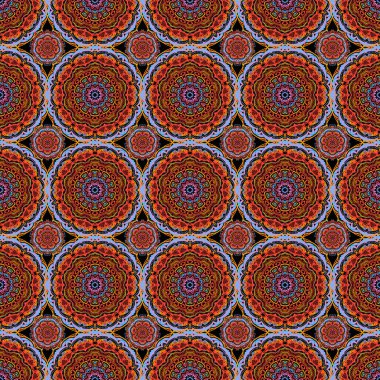 Süslü sınır. Vektör kusursuz desen. Kusursuz damaske deseni, klasik duvar kağıdı, arkaplan.