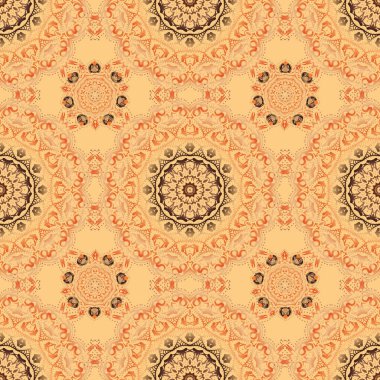 Bayram Şükran Günü için kusursuz bir şablon. Turuncu, sarı ve bej renklerde elle çizilmiş basit bir kış tasarımı..