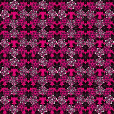 Yapraklı vector ditsy desen, bahar yaz zamanı, renkli çiçek arkaplan izi. Mor, mor ve morumsu renklerde yumuşak, pürüzsüz, saf bir çiçek..