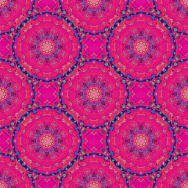 Kusursuz damaske deseni, mor, mor ve mor klasik duvar kağıdı. Süslü sınır. Vektörsüz desen.