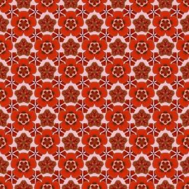 Doğu tarzında bir vektör süsü. Metin için tasarım, davetiye kartları, çeşitli baskı sürümleri. Pembe, turuncu ve kırmızı elementlerle kusursuz desen.