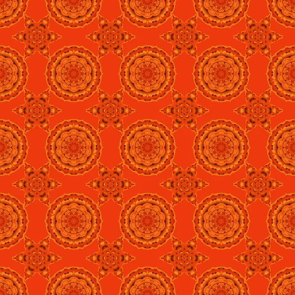 Flocons Neige Chutes Neige Beaux Flocons Neige Vectoriels Orange Rouge — Image vectorielle