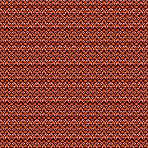 Kumaş Tekstil Dekorasyon Kırmızı Kahverengi Pembe Renkler Eski Dikişsiz Desen — Stok Vektör