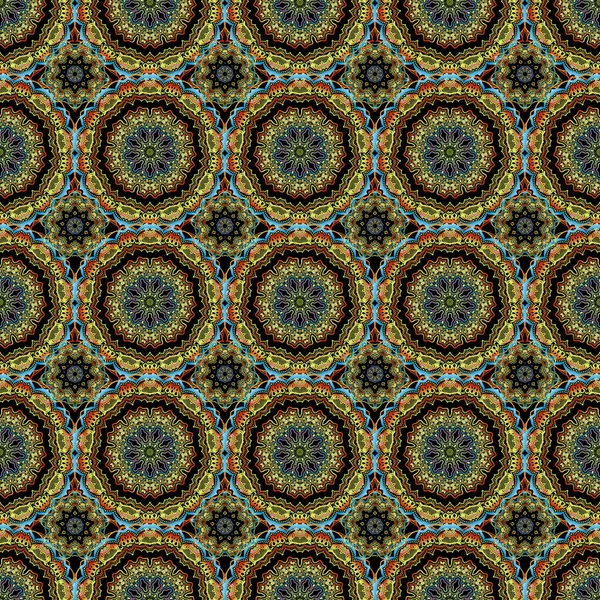 Fond Écran Baroque Damassé Motif Floral Sans Couture Fond Sans — Image vectorielle